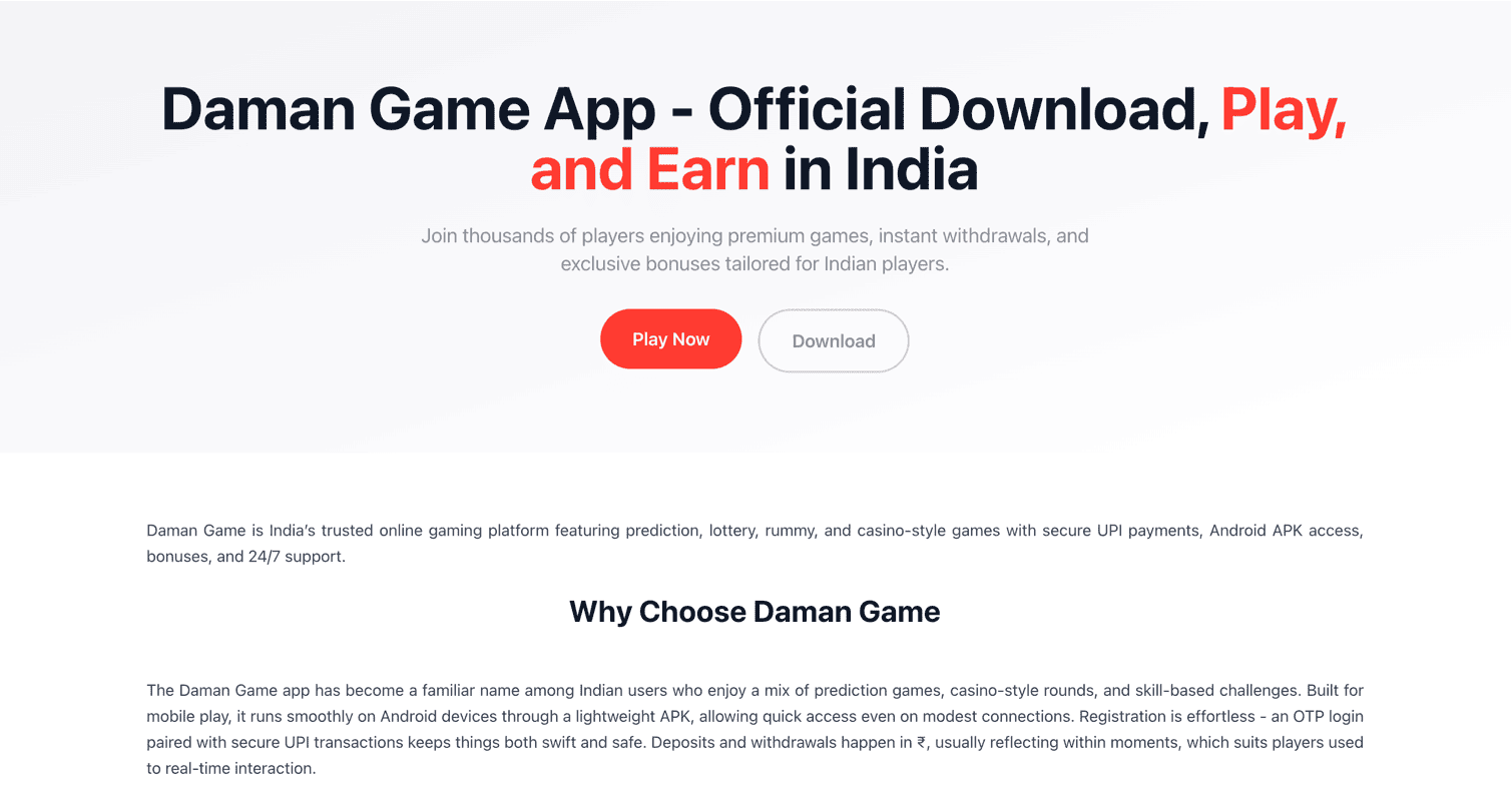 Daman Game Casino Daman Game Casino